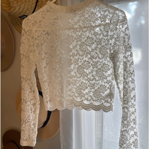 𝚕𝚘𝚗𝚐 𝚜𝚕𝚎𝚎𝚟𝚎 𝚕𝚊𝚌𝚎 𝚌𝚛𝚘𝚙 𝚝𝚘𝚙 🝮 𝚜𝚒𝚣𝚎 𝚖𝚎𝚍𝚒𝚞𝚖 - Picture 7 of 8